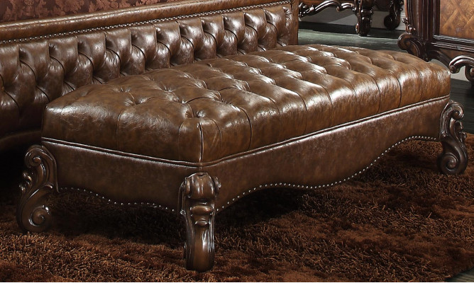 Szezlong sofa w stylu Antyk kanapa leżaki szezlong Skóra barokowy rokoko nowy