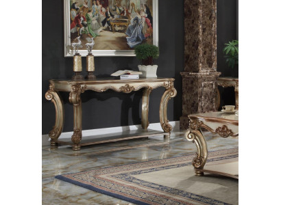Barokowy Stół konsolowy Kredens, deski stołowe Tabela Classic Drewno 143cm Nowe