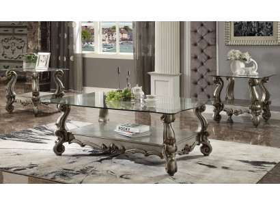 Szlachetny designerski stolik kawowy Stolik dekoracja sofy do salonu Tabela Baroque