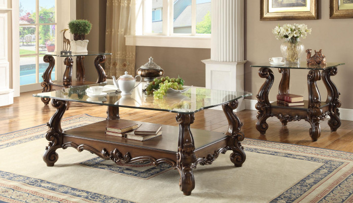 Szlachetny designerski stolik kawowy Stolik dekoracyjna sofa do salonu Tabela Baroque