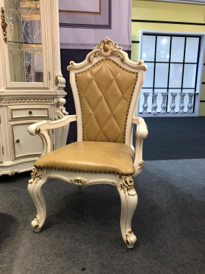 Salon Krzesło Design jadalnia Drewno Krzesła Podkładka z podłokietnikiem