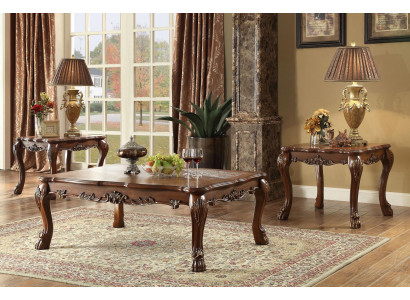 Klasyczny stolik kawowy barokowy Stolik Sofa Design do salonu
