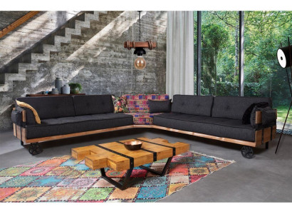 Loftowy stolik kawowy Design Meble Tabela 130x80 Do Salonu Drewniany Stolik Stoliki do kawy