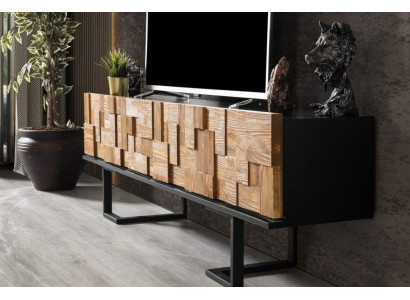 Nowoczesna komoda pod telewizor z drewna Kredens Szafa Meble 180cm