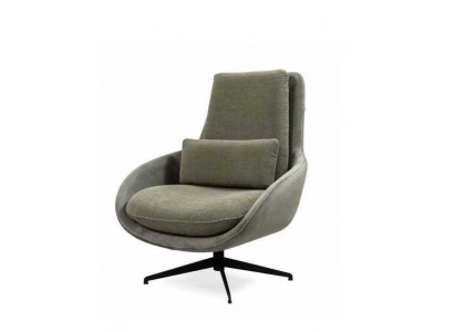 Stylowy designerski fotel meble do salonu w nowym luksusowym zielonym kolorze