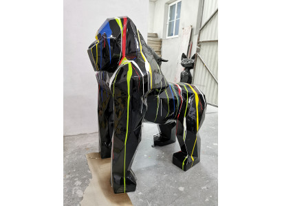 Figury Posągi Dekoracja Dekoracyjna Gorilla Garden Nowo zaprojektowana figura Nowoczesna statua