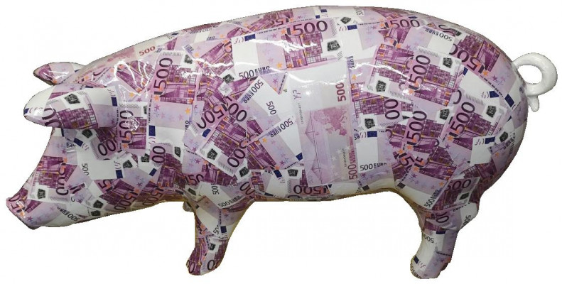 Figurki projektantów Nowoczesne dekoracje ogrodowe, rzeźby posągów świni