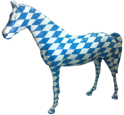 Koń Bawaria Herb Dekoracja Figurki Abstrakcyjne posągi Rzeźba Koń 190x225