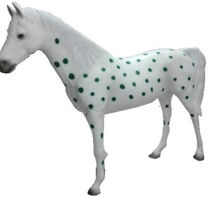Projekt Figury Prawdziwy Praca fizyczna projektant Loft Horse Sculptures Abstract
