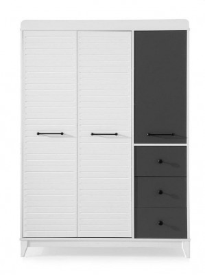 Stylowa Szafa Drewno Szafa Design Białe Meble Pokojowe Indyjskie