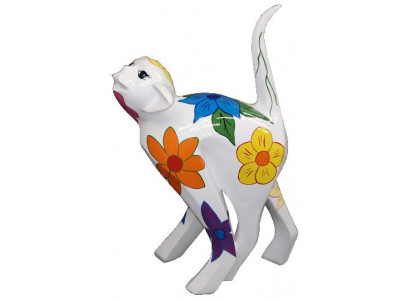 Abstrakcyjna figura małpy 55cm Abstrakcyjna dekoracja kolorowych rzeźb i posągów