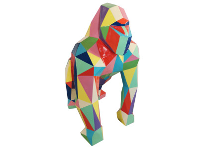 Gorilla Design Rysunek Statua Nowoczesne Figury Posągi Dekoracja Dekoracja Ogród Nowość