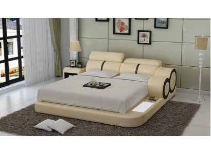 Podkładka Design Luxury Bed bed Skóra Sypialnia 140/160/180 LB8816