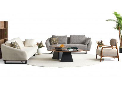 Mega Ustawić Sofy Sofa Fotel Trzyosobowa Materiał Sofa Sofa Tkaninowa Sofa Tapicerowana 3+3+1+1