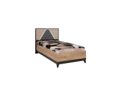 Łóżko 120 cm składane rama łóżka żłobek Brown Drewno łóżko Nowość