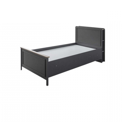 Meble dziecięce Ustawić żłobek Łóżko łóżko składane Szare Drewno zestaw 5 sztuk