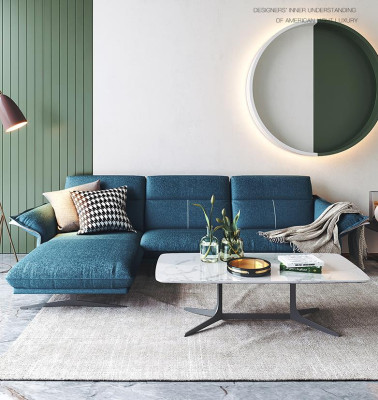 Design Meble Sofa Coch 3 Siedziba Podkładka Sofy Sofy Salonowe Kanapy Skóra Trzyosobowa