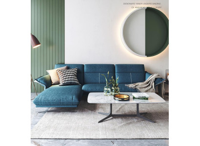 Design Meble Sofa Coch 3 Siedziba Podkładka Sofy Sofy Salonowe Kanapy Skóra Trzyosobowa
