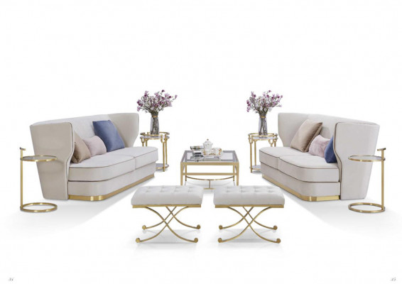 Sofa 2 miejsce do siedzenia Luksusowa Designerska Kanapa Nowa Sofa Luksusowe Sofy Tapicerowane Dwumiejscowe Nowość