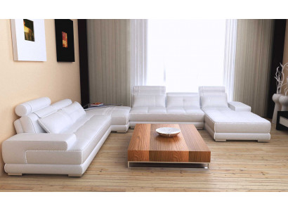 Sofy Żywy krajobraz Design Narożnikowa kanapa Skóra Nowa Sofa U Shape Sofa Podkładka Ustawić