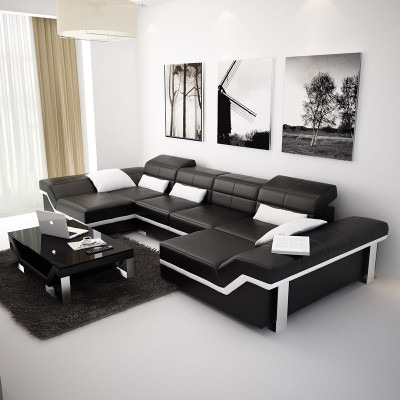 Narożnik Kanapa Designer Siedziba Meble Kanapy Nowoczesna Sofa Zestaw narożny Podkładka w kształcie litery U