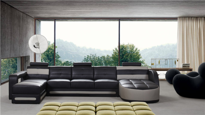 Sofa Siedziba Narożnik Ustawić Podkładkę Narożnik Couch Design Couch Luksusowe Kanapy Skóra Nowe