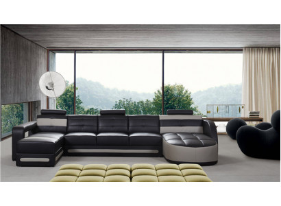 Sofa Siedziba Narożnik Ustawić Podkładkę Narożnik Couch Design Couch Luksusowe Kanapy Skóra Nowe