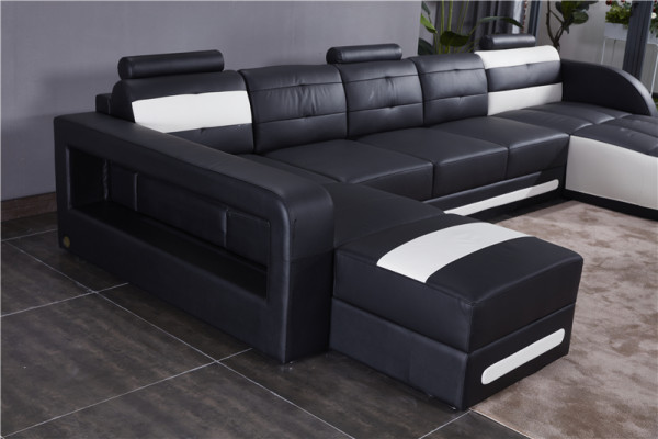 Sofa Siedziba Narożnik Ustawić Podkładkę Narożnik Couch Design Couch Luksusowe Kanapy Skóra Nowe