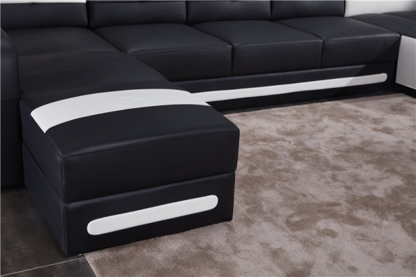 Sofa Siedziba Narożnik Ustawić Podkładkę Narożnik Couch Design Couch Luksusowe Kanapy Skóra Nowe