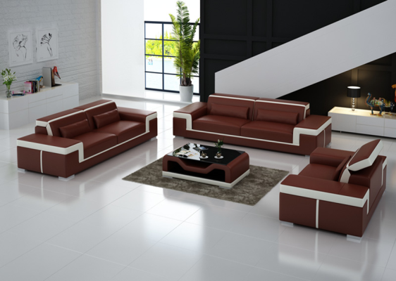 Podkładka Couchen Couch Modern Luxury Zestaw sofowy 3+2+1 miejsce do siedzenia Zestaw Design Sofa Nowość