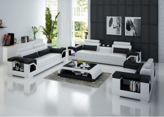 Luksusowy Zestaw sofowy 3+2+1 miejsce do siedzenia Zestaw Design Sofa Podkładka Kanapy Kanapa Modern