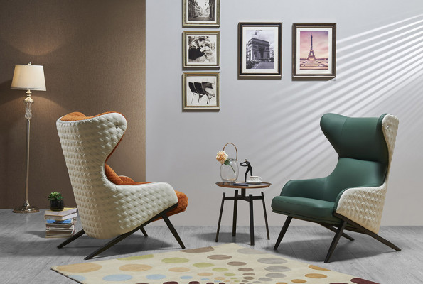 Fotel Design Couch Sofa Relaks Skóra Lounge Club Podkładka miejsce siedzące Luxury Turkis Nowość