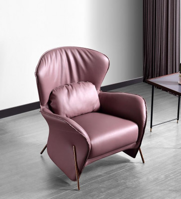 Fotel Design Couch Sofa Relaks Skóra Lounge Club Podkładka miejsce siedzące Luxury Skóra S