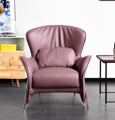 Fotel Design Couch Sofa Relaks Skóra Lounge Club Podkładka miejsce siedzące Luxury Skóra S