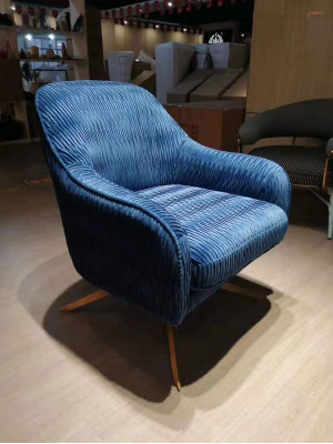 Fotel Club Lounge Projektant Lehn Krzesło Podkładka Sofa 1 miejsce siedzące Telewizja Materiał Nowość