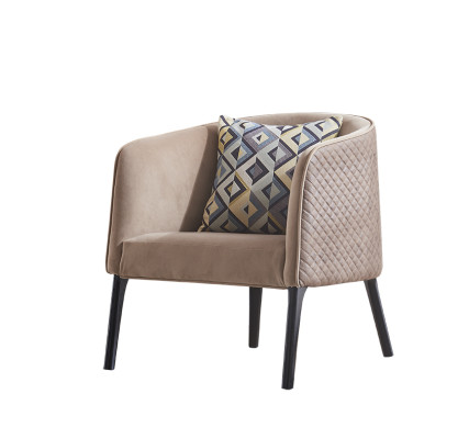 Luksusowe Krzesło Podkładka Cocktail Relaks Lounge Club Krzesła Meble Design Fotel Beige
