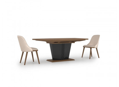 jadalnia Zestaw 5-częściowy zestaw jadalniany Nowoczesny Stół obiadowy Design 4x Krzesła Meble