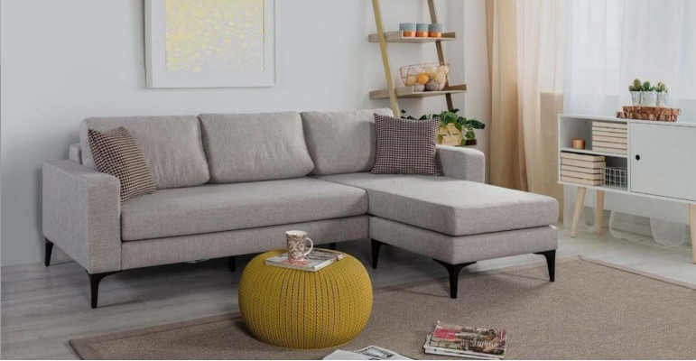 Sofa do Salonu Meble w Kształcie L Nowoczesne Luksusowe Narożnikowa kanapa Tapicerka Kanapy Nowość