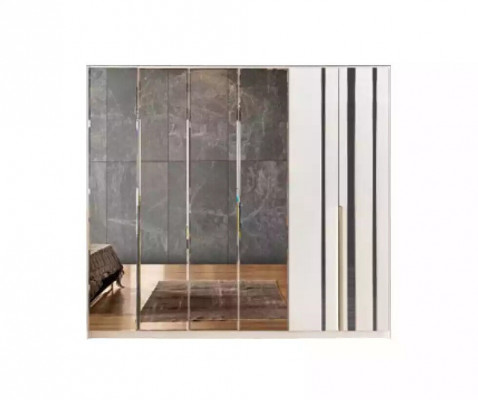 Szafa Luksusowa Sypialnia Drewno Szafa Szklana Szafka Meble Design