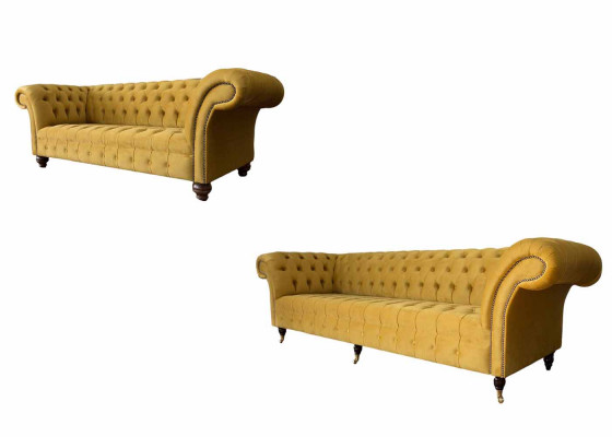 Zestaw sofowy 3+2 miejsce do siedzenia Zestaw Design Sofy Podkładka Kanapy Chesterfield