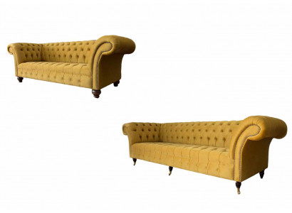 Zestaw sofowy 3+2 miejsce do siedzenia Zestaw Design Sofy Podkładka Kanapy Chesterfield