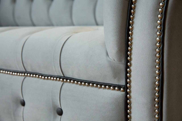 Chesterfield Zestaw sofowy Design Luksusowa Podkładka Sofa Kanapa Siedziba Ustawić