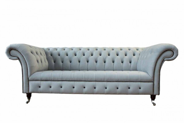 Designerska Sofa 3 miejsce do siedzenia Chesterfield Couch Podkładka Sofy Kanapy Meble