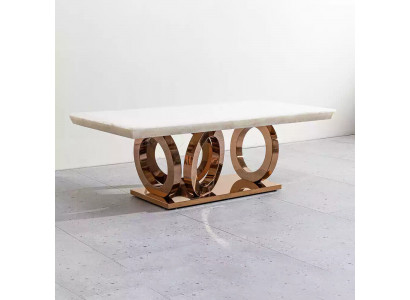 Metalowy stolik kawowy Sofa Stolik Prostokątny Stoliki do kawy