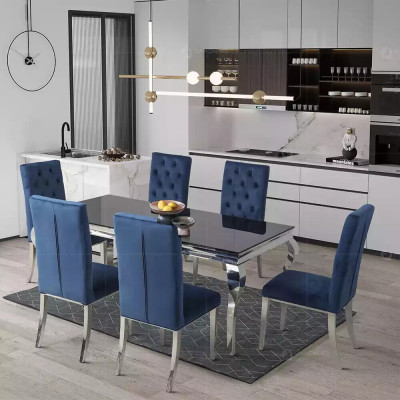 Stół do jadalni Stół obiadowy stoły Nowoczesna jadalnia Designer 200x75 Meble