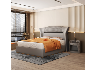 Sypialnia Łóżko tapicerowane Podwójne łóżko Design luksusowe podwójne 180x200