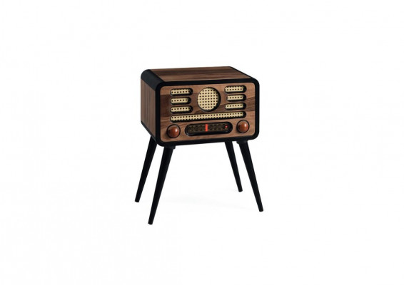 Stolik Brown Designerskie Meble Salon Luksusowe Stoliki boczne Tabela