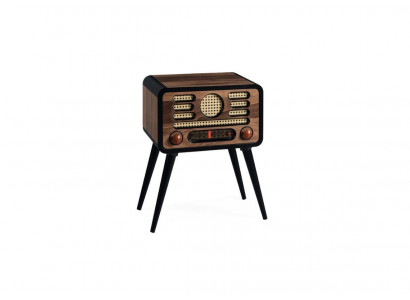 Stolik Brown Designerskie Meble Salon Luksusowe Stoliki boczne Tabela