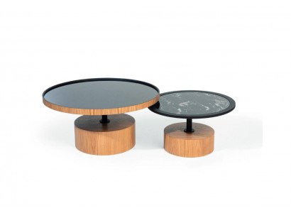 Stoliki do kawy 2x nowe Tablica Luxury Glass stoły Konsole Design Meble Set