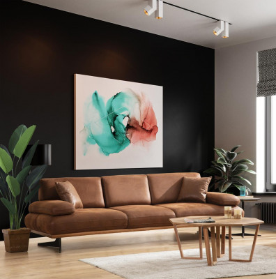 Sofa Czteroosobowa Kanapa Nowoczesny Design Materiał Luksusowa Sofa do Salonu Podkładka